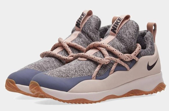 Фото Nike City Loop серые с розовым - 3