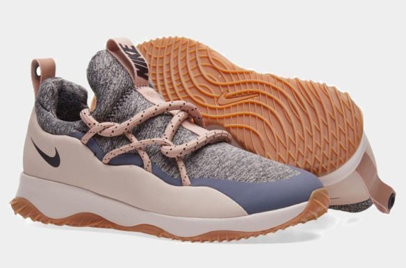 Фото Nike City Loop серые с розовым - 2