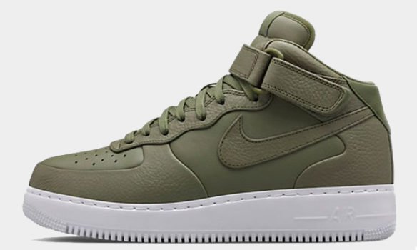 Фото Nike Lab Air Force 1 Mid зеленые - 2